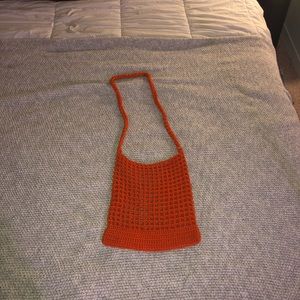 UO Woven/ Knit Cross-Body Bag